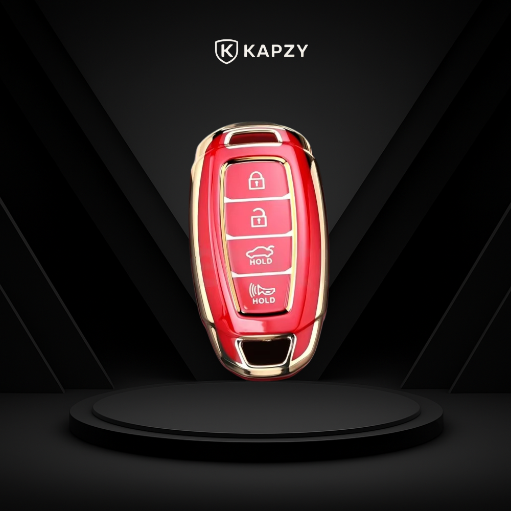 Case for Hyundai Elantra Sonata Creta i30 ix35 4 Buttons - Kapzy