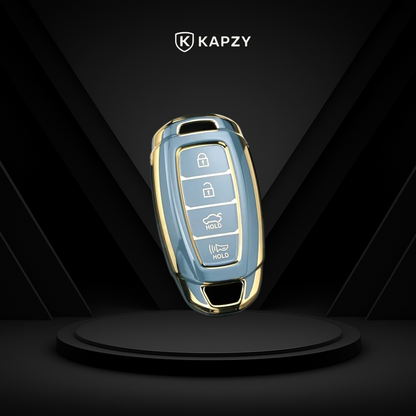 Case for Hyundai Elantra Sonata Creta i30 ix35 4 Buttons - Kapzy
