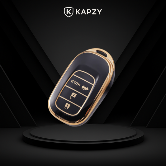 Case for Honda Civic, Accord, CR-V, HR-V, ZR-V 3 Buttons (Trunk Button) - Kapzy
