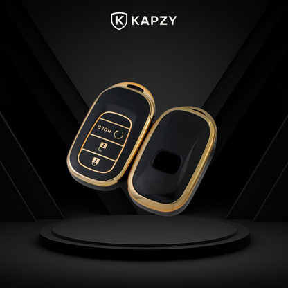 Case for Honda Civic, Accord, CR-V, HR-V, ZR-V 3 Buttons (Hold) - Kapzy