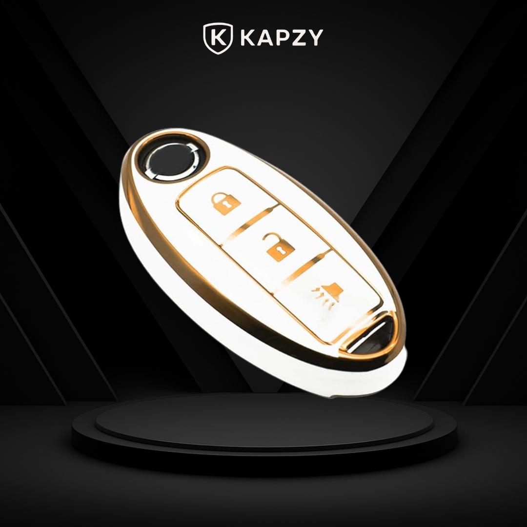Case for Nissan X-Trail, Tiida, Altima, Pathfinder, Kicks, Livina, Sentra Smart Key - Kapzy
