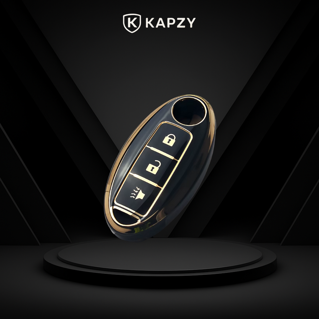 Case for Nissan X-Trail, Tiida, Altima, Pathfinder, Kicks, Livina, Sentra Smart Key - Kapzy