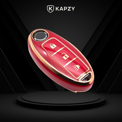 Case for Nissan X-Trail, Tiida, Altima, Pathfinder, Kicks, Livina, Sentra Smart Key - Kapzy