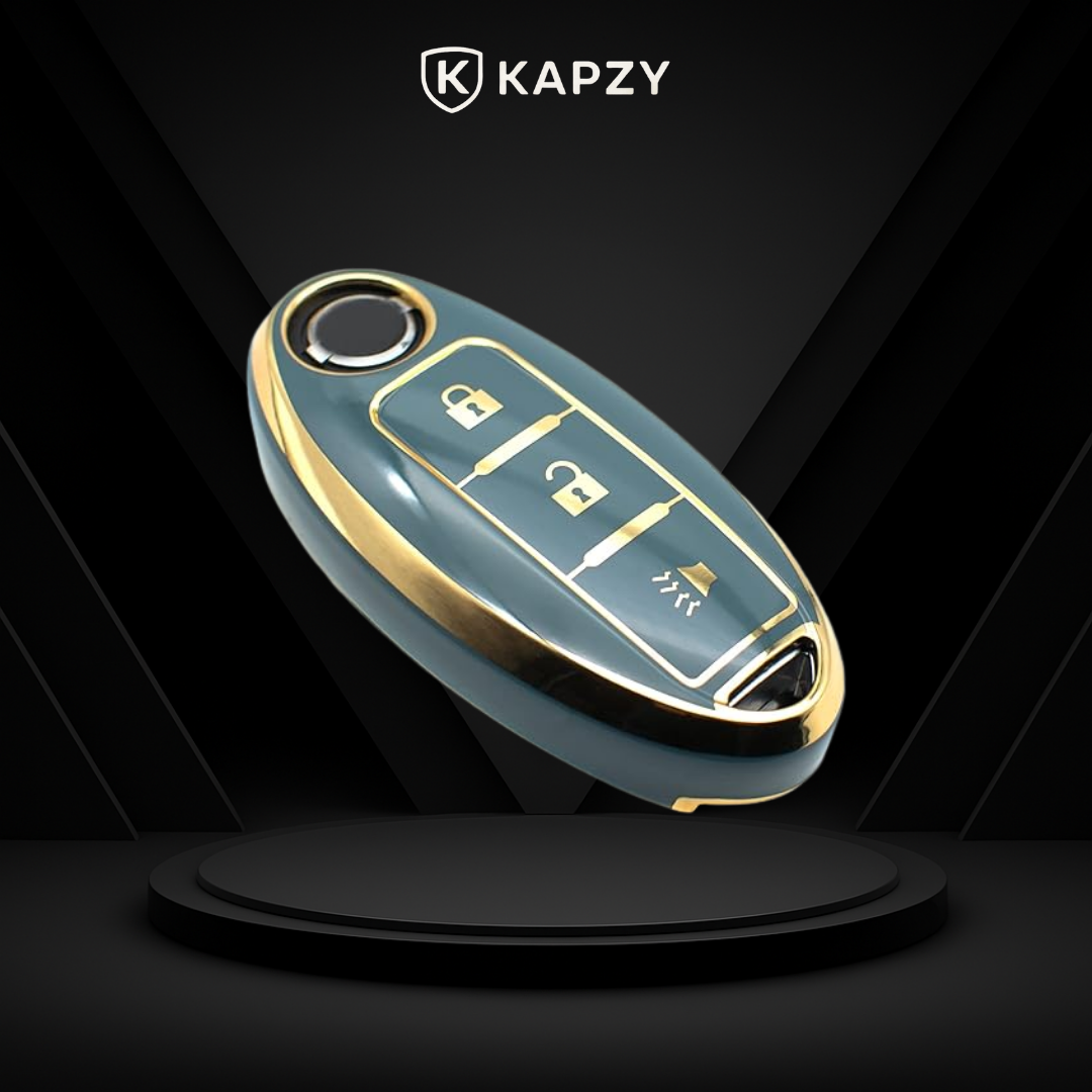 Case for Nissan X-Trail, Tiida, Altima, Pathfinder, Kicks, Livina, Sentra Smart Key - Kapzy