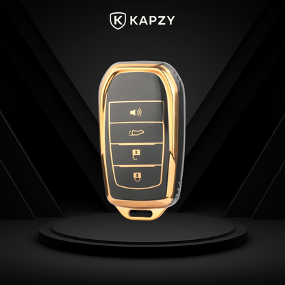 Case for Toyota Hilux, Land Cruiser 200, Camry, Corolla, RAV4, SW4, 4 Buttons - Kapzy