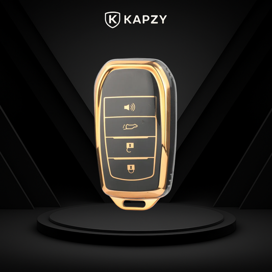 Case for Toyota Hilux, Land Cruiser 200, Camry, Corolla, RAV4, SW4, 4 Buttons - Kapzy