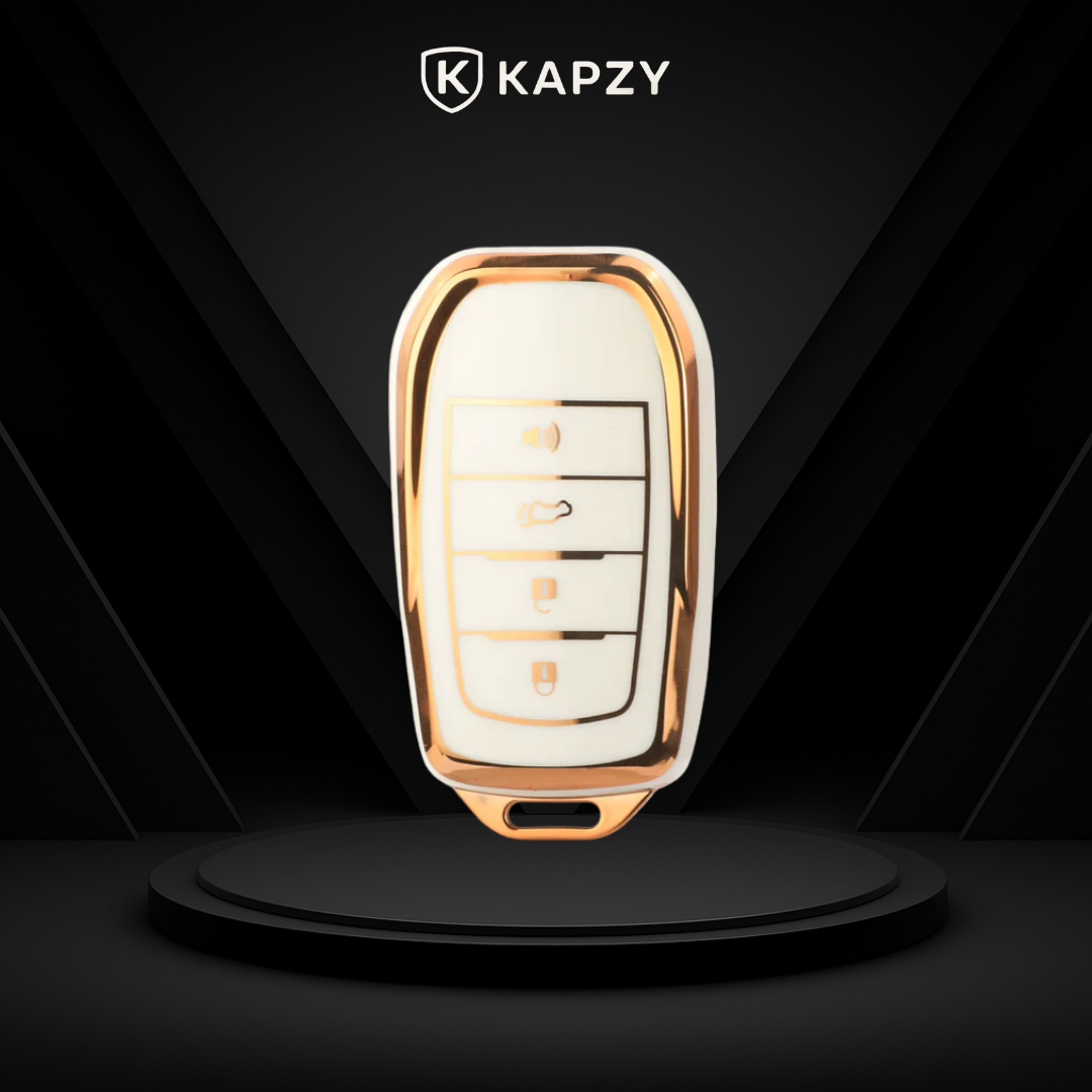 Case for Toyota Hilux, Land Cruiser 200, Camry, Corolla, RAV4, SW4, 4 Buttons - Kapzy
