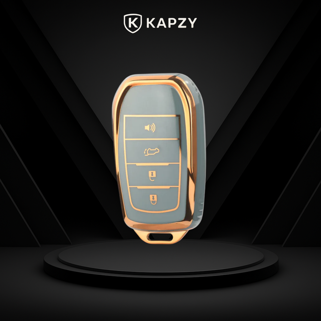 Case for Toyota Hilux, Land Cruiser 200, Camry, Corolla, RAV4, SW4, 4 Buttons - Kapzy