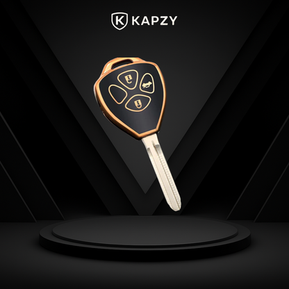 Case for Toyota Corolla, Camry, RAV4, Yaris, Etios, Hillux (3 Buttons) - Kapzy