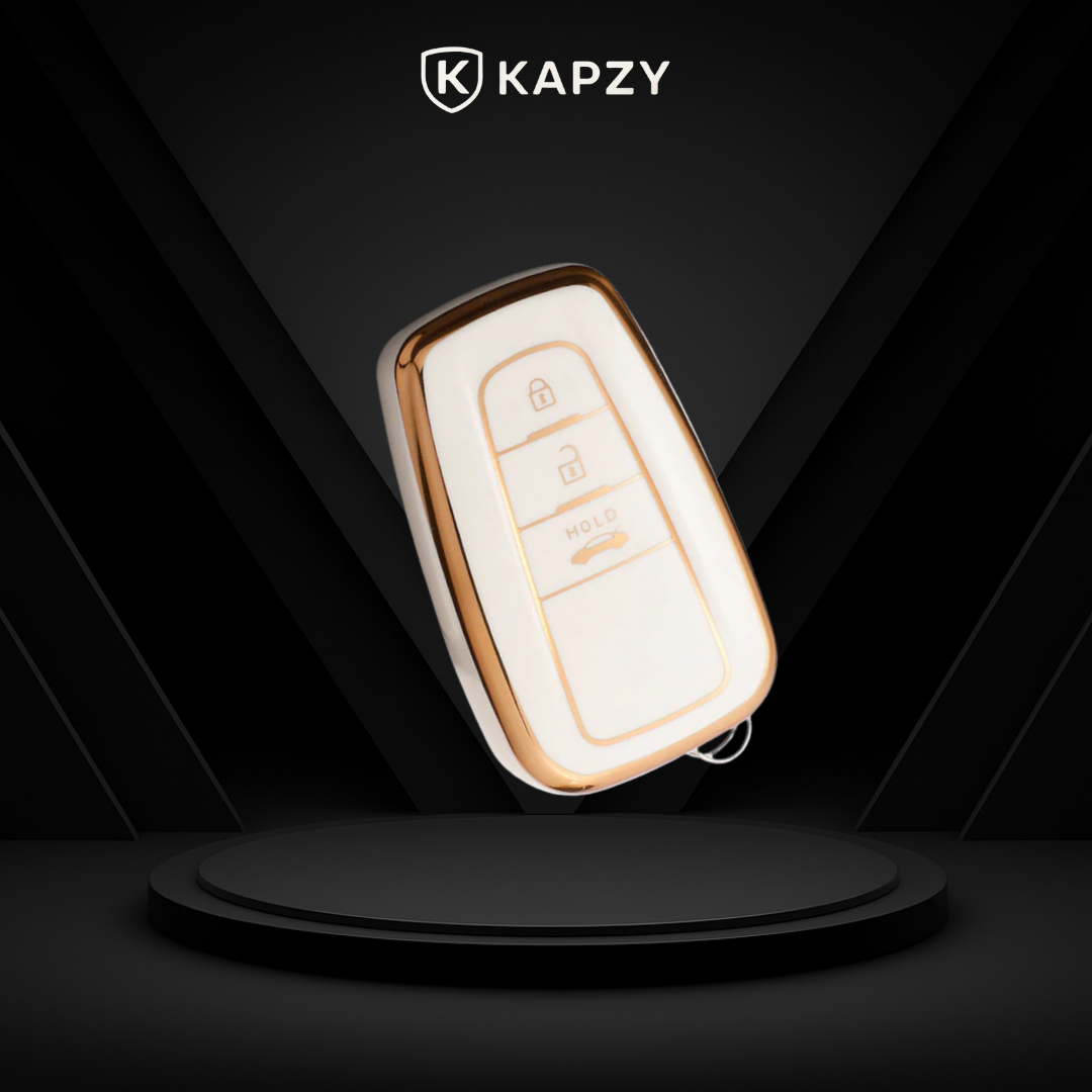 Case for Toyota Prius, Camry, Corolla, RAV4, Etios, Yaris, Hillux, Sw4 (3 Buttons)- Kapzy