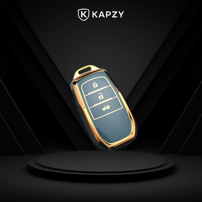 Case for Toyota Hilux, Land Cruiser 200, Camry, Corolla, RAV4, SW4, 3 Buttons - Kapzy