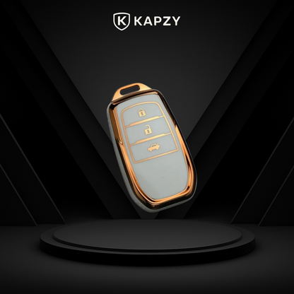 Case for Toyota Hilux, Land Cruiser 200, Camry, Corolla, RAV4, SW4, 3 Buttons - Kapzy