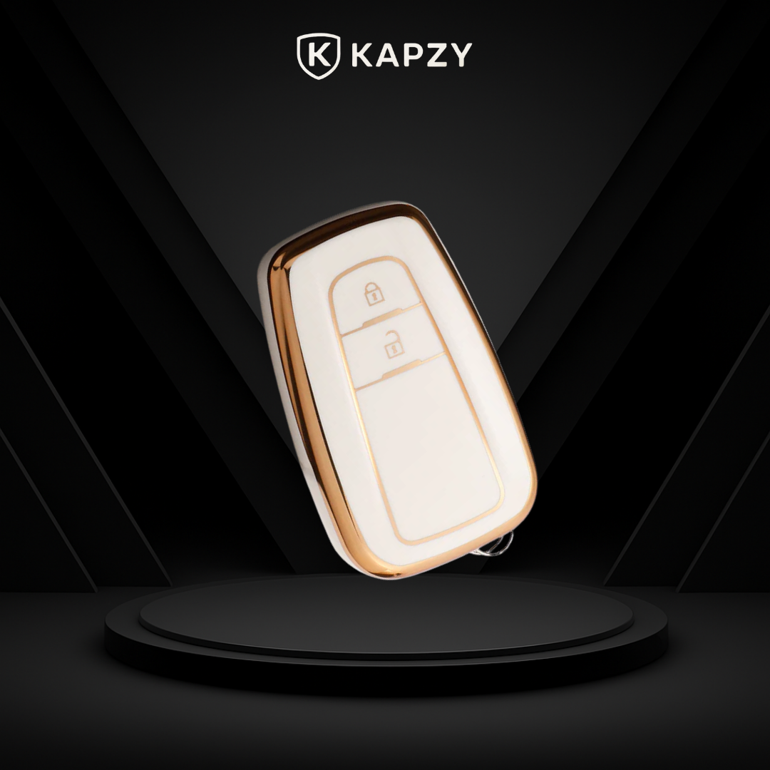 Case for Toyota Prius, Camry, Corolla, RAV4, Etios, Yaris, Hillux, Sw4 (2 Buttons)- Kapzy