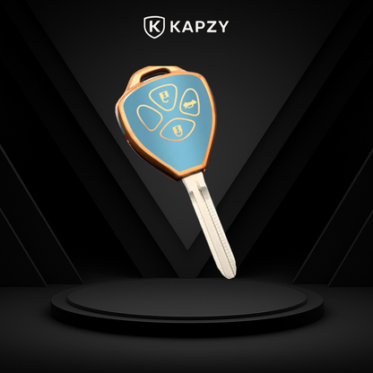 Case for Toyota Corolla, Camry, RAV4, Yaris, Etios, Hillux (3 Buttons) - Kapzy