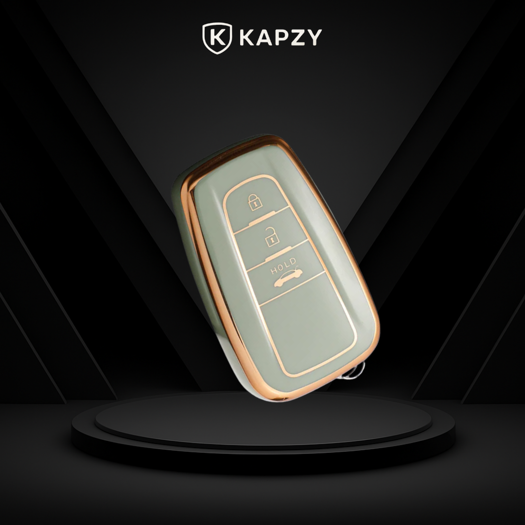 Case for Toyota Prius, Camry, Corolla, RAV4, Etios, Yaris, Hillux, Sw4 (3 Buttons)- Kapzy