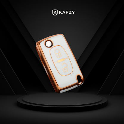 Case for Citroën Xsara, Picasso, Aircross C3, C4, C5, C6 2 Buttons - Kapzy