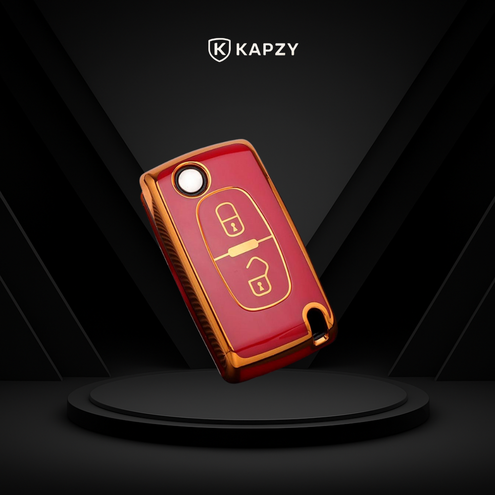 Case for Citroën Xsara, Picasso, Aircross C3, C4, C5, C6 2 Buttons - Kapzy