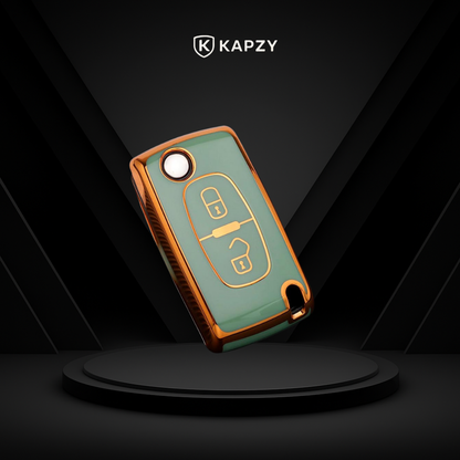 Case for Citroën Xsara, Picasso, Aircross C3, C4, C5, C6 2 Buttons - Kapzy