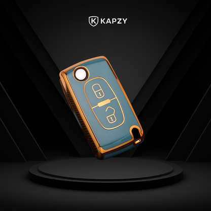 Case for Citroën Xsara, Picasso, Aircross C3, C4, C5, C6 2 Buttons - Kapzy