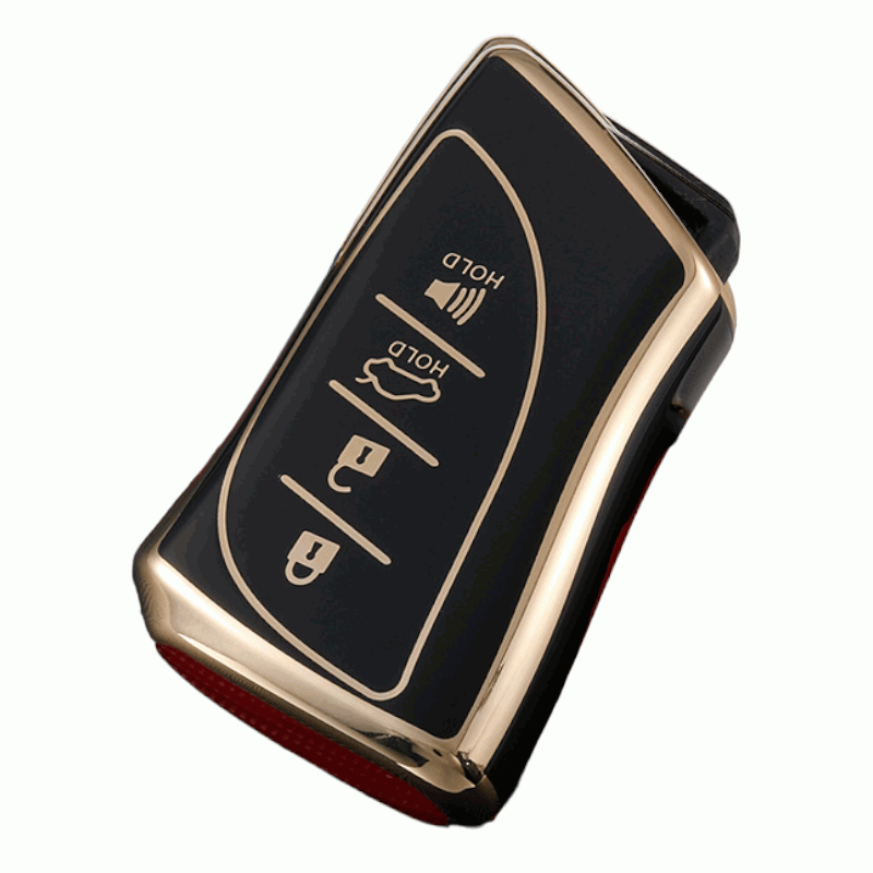 Lexus Car Key Cover 4 button | IS200, IS250, IS300, IS350, ES300, RC200T﻿, RC300, RC350, LX570, NX200, NX300, RX350, RX450 - Kapzy
