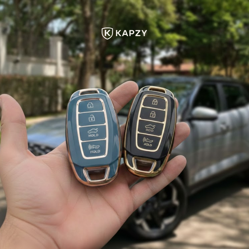 Case for Hyundai Elantra Sonata Creta i30 ix35 4 Buttons - Kapzy