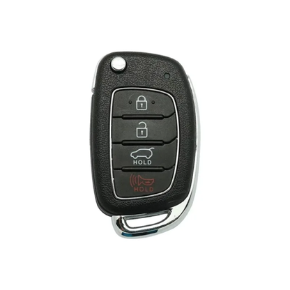 Case for Hyundai Tucson, Sonata, Santa Fe, Elantra, ix35, Hb20 4 Buttons - Kapzy