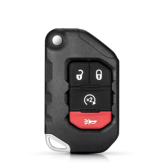 Case for Jeep Wrangler JL TJ Gladiator JT 2018 2019 (4 Buttons) - Kapzy