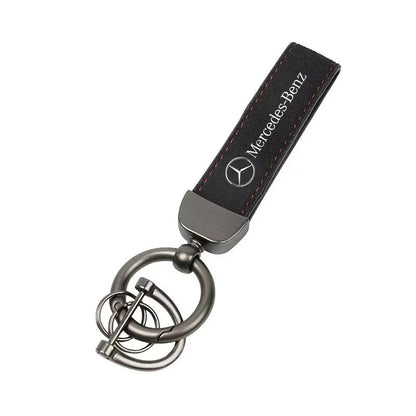 Brand Suede Keychain – Kapzy