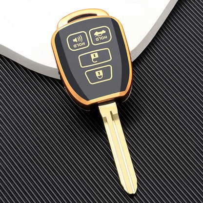 Case for Toyota Prius, Corolla, Yaris, Avensis, Camry y RAV4 (4 buttons) (2012, 2013, 2014, 2015, 2016, 2017, 2018) - Kapzy